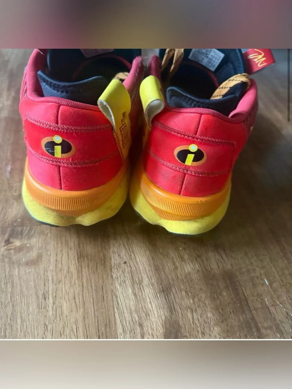 Pixar x Adidas Dame 8 Mr. Incredible Men's Size 9.5
